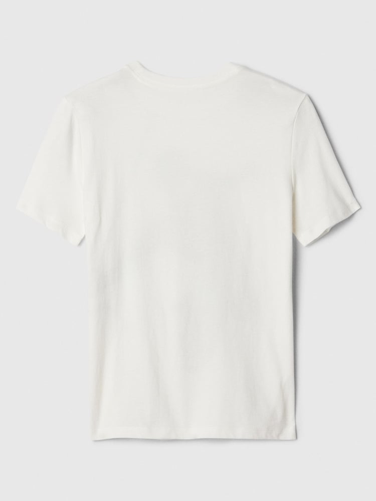 Gap White Marvel Spider-Man Graphic Short Sleeve Crew Neck T-Shirt (4-13yrs) - Image 2 of 2