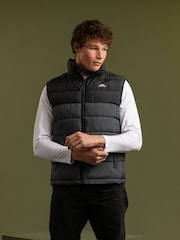 Trespass Oskar Padded Black Gilet - Image 1 of 4