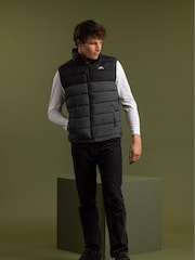 Trespass Oskar Padded Black Gilet - Image 3 of 4