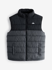 Trespass Oskar Padded Black Gilet - Image 4 of 4