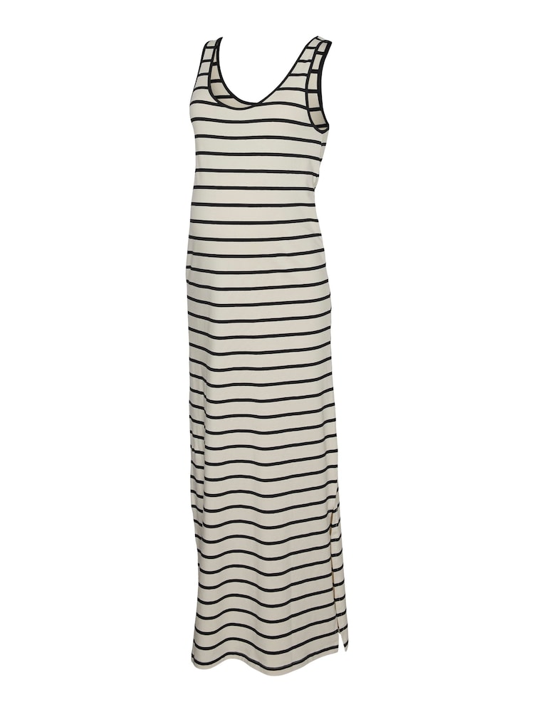 Mamalicious White Stripe Maxi Dress - Image 6 of 6