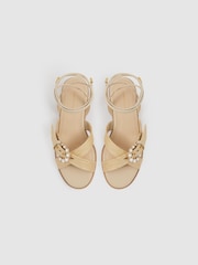 Camilla Elphick Leather Sandals - Image 2 of 4