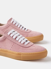 Mint Velvet Pink Suede Chunky Trainers - Image 4 of 4