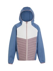Regatta Ocean blue Kielder Hybrid VIII Stretch Hooded Jacket - Image 4 of 6