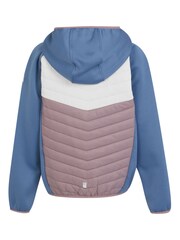 Regatta Ocean blue Kielder Hybrid VIII Stretch Hooded Jacket - Image 5 of 6