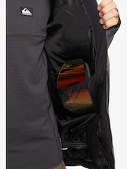 Quiksilver Printed Green Mission Solid Ski Jacket - Image 9 of 9
