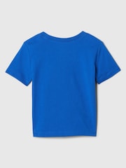 Gap Blue Shark Graphic Short Sleeve T-Shirt (Newborn-5yrs) - Image 2 of 2