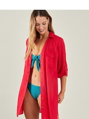 Accessorize Red Beach Shirt - Image 1 of 3
