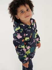 Regatta Dark Blue Peppa Pig Muddy Puddle Waterproof Jacket - Image 2 of 9