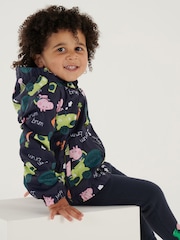Regatta Dark Blue Peppa Pig Muddy Puddle Waterproof Jacket - Image 4 of 9