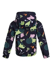 Regatta Dark Blue Peppa Pig Muddy Puddle Waterproof Jacket - Image 8 of 9