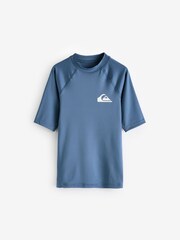 Quiksilver Youth Short Sleeve UPF50 Rash Vest - Image 1 of 4