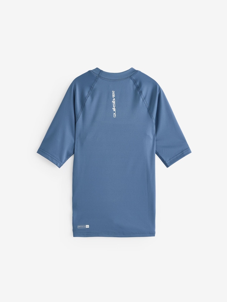 Quiksilver Youth Short Sleeve UPF50 Rash Vest - Image 2 of 4