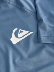 Quiksilver Youth Short Sleeve UPF50 Rash Vest - Image 4 of 4