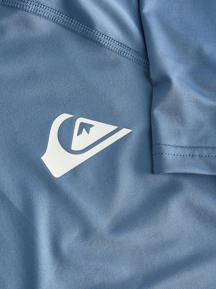 Quiksilver Youth Short Sleeve UPF50 Rash Vest - Image 4 of 4