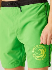 Regatta Fairway Green/Black Men's Bentham Swim Shorts - Image 4 of 7