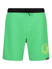 Regatta Fairway Green/Black Men's Bentham Swim Shorts - Image 5 of 7