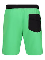 Regatta Fairway Green/Black Men's Bentham Swim Shorts - Image 6 of 7