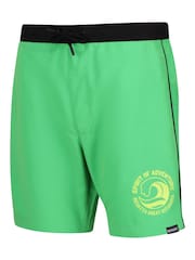 Regatta Fairway Green/Black Men's Bentham Swim Shorts - Image 7 of 7