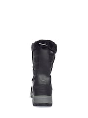 Negro - Botas de nieve Stalagmite II de Trespass para mujer - Imagen 2 de 2