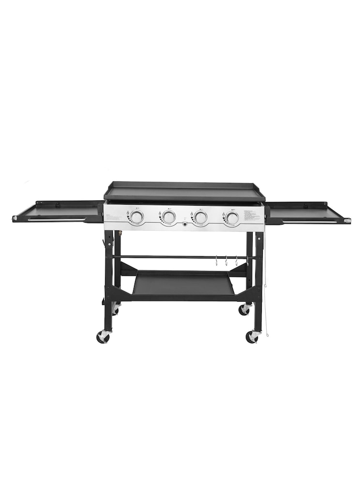 Callow Black High Power Gas Flat Top Griddle 4 Burner - Image 1 of 6