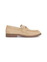 Calvin Klein Brown Moccasin Suede Loafers - Image 3 of 7