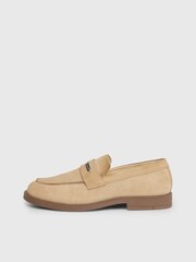 Calvin Klein Brown Moccasin Suede Loafers - Image 6 of 7