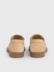 Calvin Klein Brown Moccasin Suede Loafers - Image 7 of 7