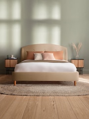 Silentnight Sandstone Woven Evana Bedframe - Image 1 of 4