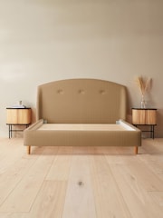 Silentnight Sandstone Woven Evana Bedframe - Image 4 of 4