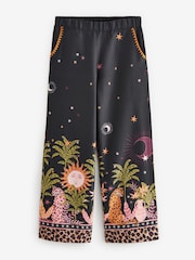Never Fully Dressed Black 100% Cotton Button Through Pyjamas - Image 10 of 13