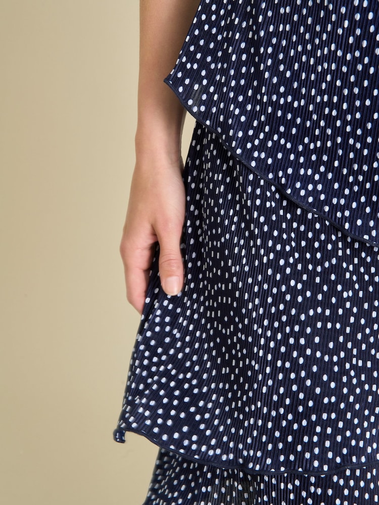 nakita mini dress Nakita Spot Plisse Mini Dress  Gina Bacconi