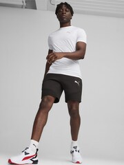 Puma Black EVOSTRIPE Mens Shorts - Image 3 of 6