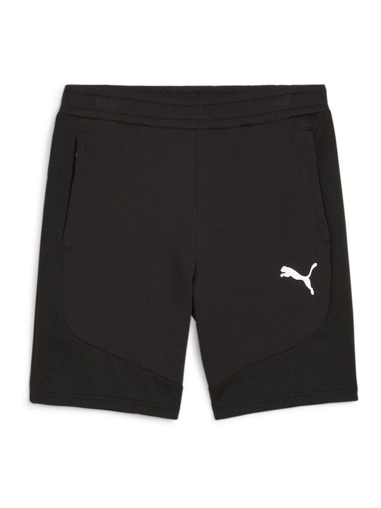 Puma Black EVOSTRIPE Mens Shorts - Image 6 of 6 Puma Black EVOSTRIPE Mens Shorts - Image 6 of 6