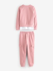 Baker by Ted Baker Pink 3 Piece Cargo Set - Image 10 of 15