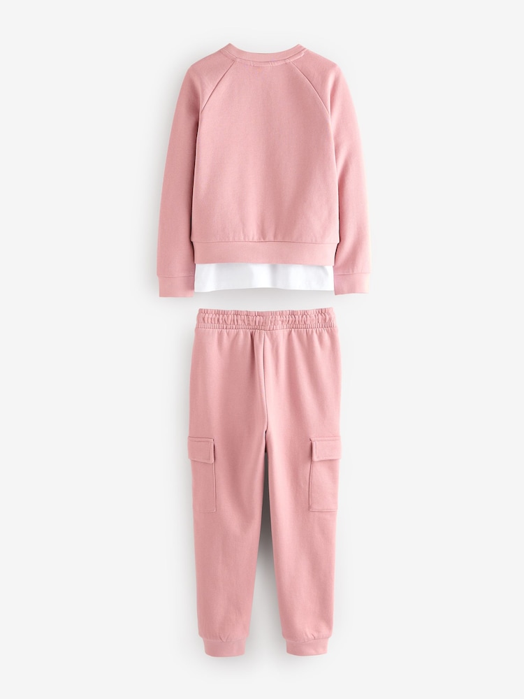 Baker by Ted Baker Pink 3 Piece Cargo Set - Image 10 of 15