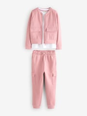 Baker by Ted Baker Pink 3 Piece Cargo Set - Image 9 of 15