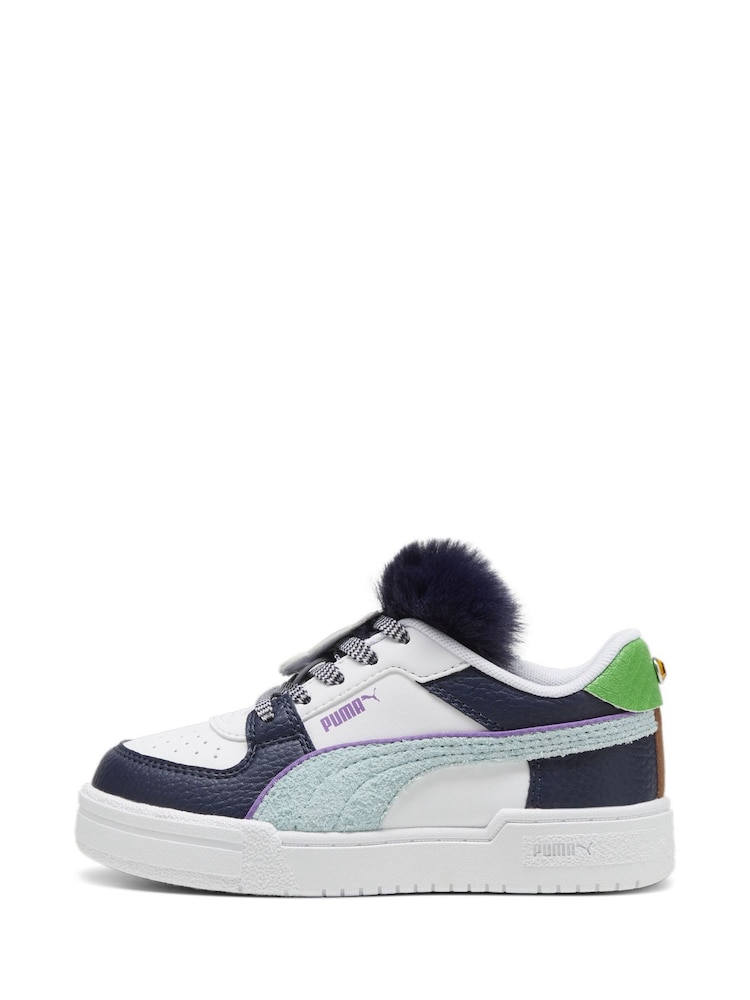 Puma White Kids X TROLLS CA Pro Unisex Sneakers - Image 2 of 6