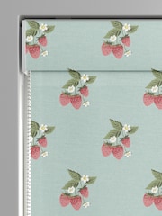 Sophie Allport Blue Strawberries Made to Measure 100% Cotton Roman Blinds - Image 3 of 6