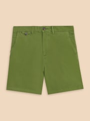 White Stuff Green Sutton Organic Chino Shorts - Image 5 of 7