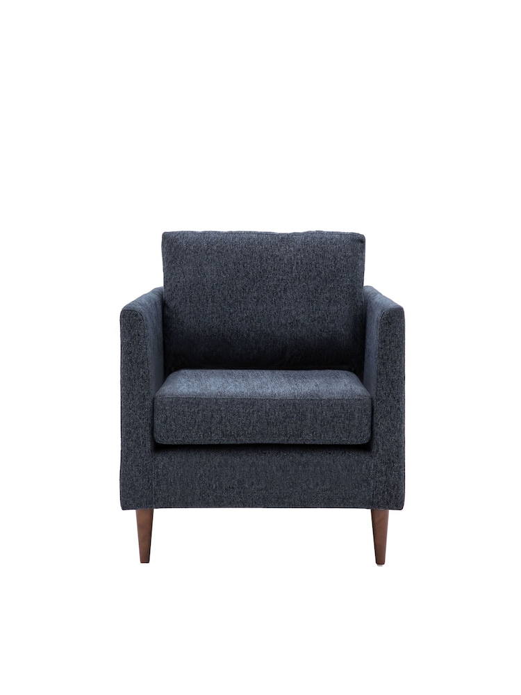 Gallery Home Grey Chelsea Armchair - Image 1 of 5 Gallery Home Grey Chelsea Armchair - Image 1 of 5
