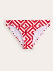 Boden Red Classic Bikini Bottoms - Image 5 of 6