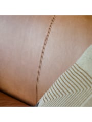 Gallery Home Brown Stanley Leather 2 Seater Sofa - Image 4 of 6