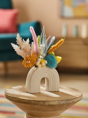 Multi Artificial Rainbow Dried Floral - Image 1 of 3
