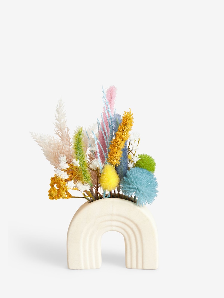 Multi Artificial Rainbow Dried Floral - Image 3 of 3