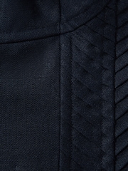 Reiss Navy Mirabelle Linen Corset Vest - Image 5 of 5