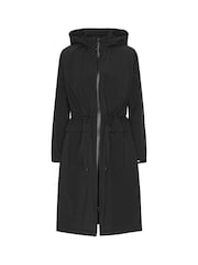 Ilse Jacobsen Cinched Waist Long Thermal Waterproof Raincoat - Image 3 of 4
