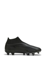 Puma Black Mens Ultra Match Fg/AG Laceless Football Boots - Image 1 of 6