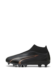 Puma Black Mens Ultra Match Fg/AG Laceless Football Boots - Image 2 of 6
