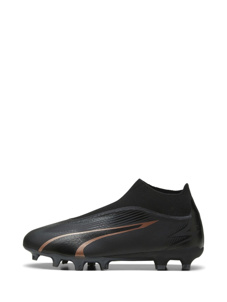 Puma Black Mens Ultra Match Fg/AG Laceless Football Boots - Image 2 of 6